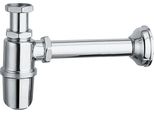 Sapho Reitano Rubinetteria Antea - Sifone Per Lavabo 1 1/4, Scarico 32 Mm, Cromo 9591