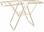5Five Simply Smart Klappbarer WäSchestäNder Bara Holzoptik, Kunststoff, Stahl, Braun, 13 M, 157389