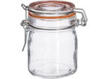 5 Five Simply Smart EinmachgläSer 8Er-Set Mit Silikondichtung Und BüGelverschluss, MarmeladengläSer, Glas, 150 Ml, 146402