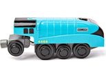 Locomotiva Elettrica Bigjigs Rail Blu Germano Reale