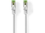 Cavo Di Rete CAT7 | S/Ftp | RJ45 Maschio | RJ45 Maschio | 5,00 M | Senza Strappo | Rotondo | Lszh | Bianco | Scatola
