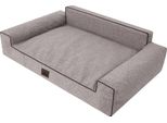 Letto Per Cani "Glamour"" - Xxl 116×78 Cm - Lussuoso E Confortevole | Letto Per Cani, Cuscino Per Cani, Letto Per Animali, Cesto Per Cani | Doggy"