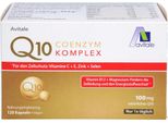 Avitale Coenzima Q10 Complex Capsule Con 100Mg, Puro Coenzima Q10 Vegetale, Vitamina C, 120 Capsule