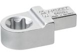 Hazet 6609C-E16 Testa Della Chiave A Croce Torx® ∙ Quadro Inseribile 9 X 12 Mm ∙ Profilo Torx® Esterno ∙ E16