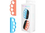 2X Supporto Boxing Box Per Joy-Con Nintendo Switch 2 / NSW2 / Fitness Boxe / JYS-NS2298 / Blu - Arancione