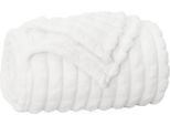Vidaxl Coperta Bianca 270 X 240 Cm In Pile