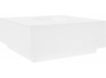 Syfax™ Tavolino Da Salotto Bianco 100X100X40 Cm In Legno Multistrato