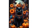 Bluebird Puzzle Autumn Cat Puzzle - 500 Pezzi Puzzle Di Gatto