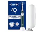 Spazzolino Elettrico Oral-B - Io 2 + Custodia Da Viaggio - Edizione Speciale - Verde Foresta