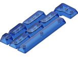 Set Di Copritastiera Nuphy Per Tastiera Meccanica Crystal Msa Pc Copritastiera Mystic Indigo