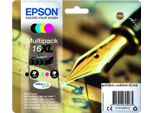 Cartuccia D'inchiostro Epson Mutlipack 16XL Nero/Ciano/Magenta/Giallo In Confezione Da 8 Pezzi