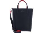 Lacoste Borsetta Borsa A Tracolla Anna Z Vertical Shopping Bag Abimes Petunia Blu Scuro