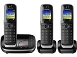 Panasonic Schnurloses Telefon-Set mit Anrufbeantworter KX-TGJ323GB schwarz