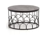 Wohnling WL6.800 Couchtisch Schwarz 60 Cm X 60 Cm X 36 Cm