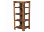 Wohnling WL1.388 Standregal Mumbai Massiv-Holz Sheesham 44 Cm X 44 Cm X 105 Cm