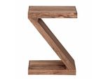 Wohnling WL1.456 Beistelltisch Mumbai Massivholz Akazie Z Cube 30 Cm X 44 Cm X 59 Cm