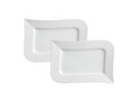 Ritzenhoff & Breker Servierplatten Melodie 26 X 17 Cm 2Er Set