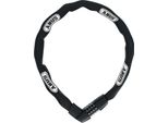 Lucchetto A Catena Abus Tresor 1385 - Lucchetto A Combinazione In Acciaio Temprato - Catena Quadrata Di 7 Mm Di Spessore - Livello Di Sicurezza Abus 7 - 85 Cm - Nero