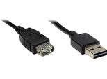 Good Connections Prolunga USB2.0 A-St.-A-Bu. Nero 2M