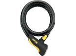 Onguard 8024 Serratura A Cavo Blindato Rottweiler 120 Cm, Ø 25 Mm, Nero