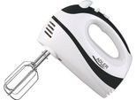 Adler | Ad 4205 B | Miscelatore | Miscelatore Manuale | 300 W | Numero Di Velocità 5 | Modalità Turbo | Bianco/Nero