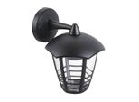 Rabalux Marseille Lampada Da Parete Per Esterni 1X E27 Nero A Sospensione