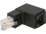 Delock 86424 Delock Adapter RJ45 St Gewinkelt -> RJ45 Bu Cat.6 Utp