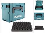 Makita Valigetta Makpac 3 + Inserto Universale Makita Per Trapani, Smerigliatrici E Seghe A Batteria