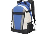 Zaino Sportivo Shugon Indiana, 20 L BC1103 (Taglia Unica) (Blu Reale/Grigio-Bianco)