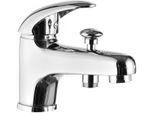 Aqualine Kasiopea - Miscelatore Per Lavabo Con Interruttore, Cromo 1107-04
