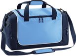 Borsa Sportiva Quadra Teamwear Locker, 30 L (2 Pezzi/Confezione) BC4443 (Taglia Unica) (Blu Cielo/Blu Navy/Bianco)