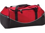 Borsa Sportiva Quadra Teamwear, 55 L BC794 (Taglia Unica) (Rosso/Nero/Bianco)