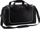 Borsa Sportiva Quadra Teamwear Locker, 30 L BC795 (Taglia Unica) (Nero/Grigio Chiaro)