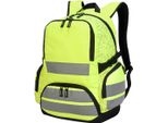 Zaino Shugon London Pro Hi-Vis (2 Pezzi/Confezione) BC4161 (Taglia Unica) (Giallo)