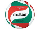 Molten V5M4000-DE Pallone Da Pallavolo Bianco Verde Rosso Misura 5