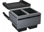 Franke Sorter Fx 60 Con Separazione A 2 Vie Per Armadio Da 60 Cm Di Larghezza / Volume Dei Rifiuti 52 (2X26) Litri / Contenitore Dei Rifiuti