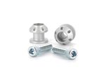 V-PARTS StäNderaufnahmen M8 X 1,25 Mm Alu Titan-Look