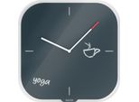 Leitz 90170089 Leitz Wanduhr Cosy Grau Sicherheitsglas