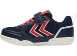 Hummel Aero Team 2.0 Jr Vc Velcro Scarpe Da Pallamano Indoor Formatori Blu / Rosso / Bianco 212122-1009, Numero Di Scarpe: 30 Eu