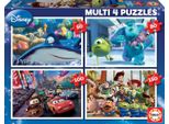 Educa Puzzle Disney Pixar Mix 4In1 (50,80,100,150 Pezzi)