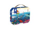 Janod Puzzle Mondo Sommerso - 100 Pezzi - Scatola Puzzle