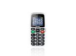 Brondi Amico Unico Telefono Cellulare Base Doppia Sim 1.8" Nero/Bianco Tasti Grandi Sos"