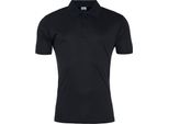 Just Cool JC021 | Polo Cool Smooth Da Uomo / Fattore Di Protezione Uv 30+ - Colore: Jet Black - Taglia: 3XL