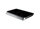 Ardes AR1F602 Piano Cottura Nero, Piano Di Lavoro Argento 59 Cm Piano Di Cottura A Induzione A 2 Zone