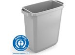 Durable Bidone Rettangolare Durabin® Eco 60L, Grigio, 1800503050