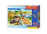 Castorland Puzzle Avventura In Safari Maxi 40 Pezzi