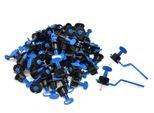 Geko Set Per Livellare Le Piastrelle, 100 Pezzi + 2X Chiave, G00393
