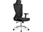 Mark Adler Manager 3.5 Sedia Da Ufficio Ergonomica Con Supporto Lombare E Poggiatesta Regolabile Mesh Hd Fino A 130 Kg Grigio