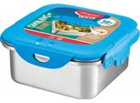Maped 872503 Maped Picnik Lunch Box Smiling Planet, 1 L, Acciaio Inox/Blu