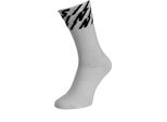 Calzini Silvini Oglio UA1634 Sopra La Caviglia Bianco-Nero Taglia 39-41 3120-UA1634-01083